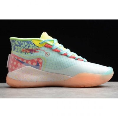 Nike Erkek Zoom Kd 12 Nrg Ep Turkuaz / Kırmızı Basketbol Ayakkabısı Türkiye - BQGFV0QR